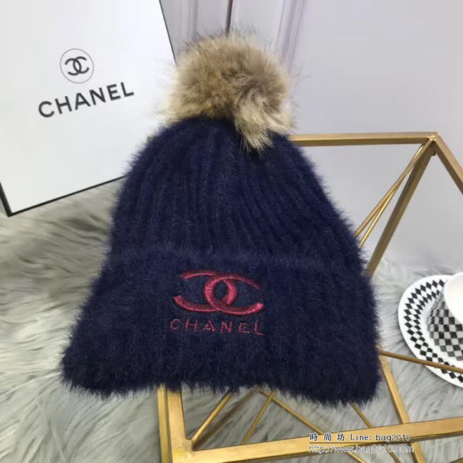 CHANEL香奈兒 火爆經典款 秋冬小香風專櫃新品 時尚小盆帽 LLWJ6749